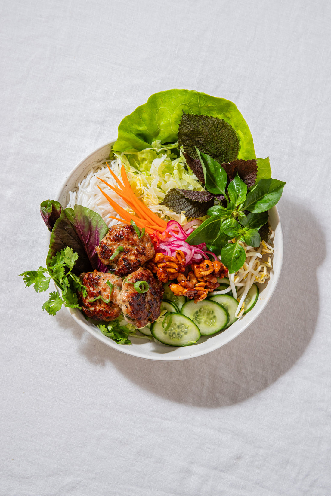 Fragrant ­lemongrass and lime leaf pork patties