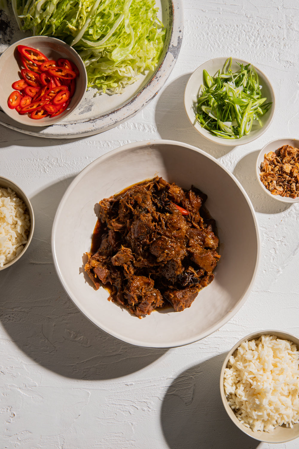 Braised sticky pork with ginger and star anise