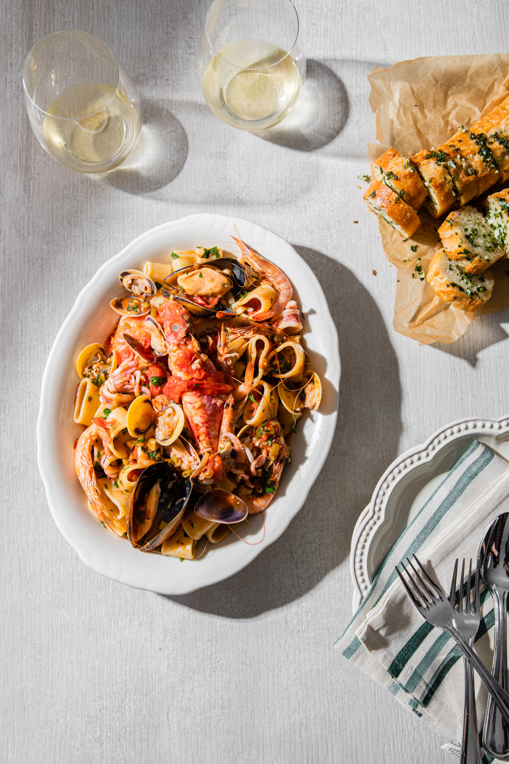 Frutti di mare pasta, your way