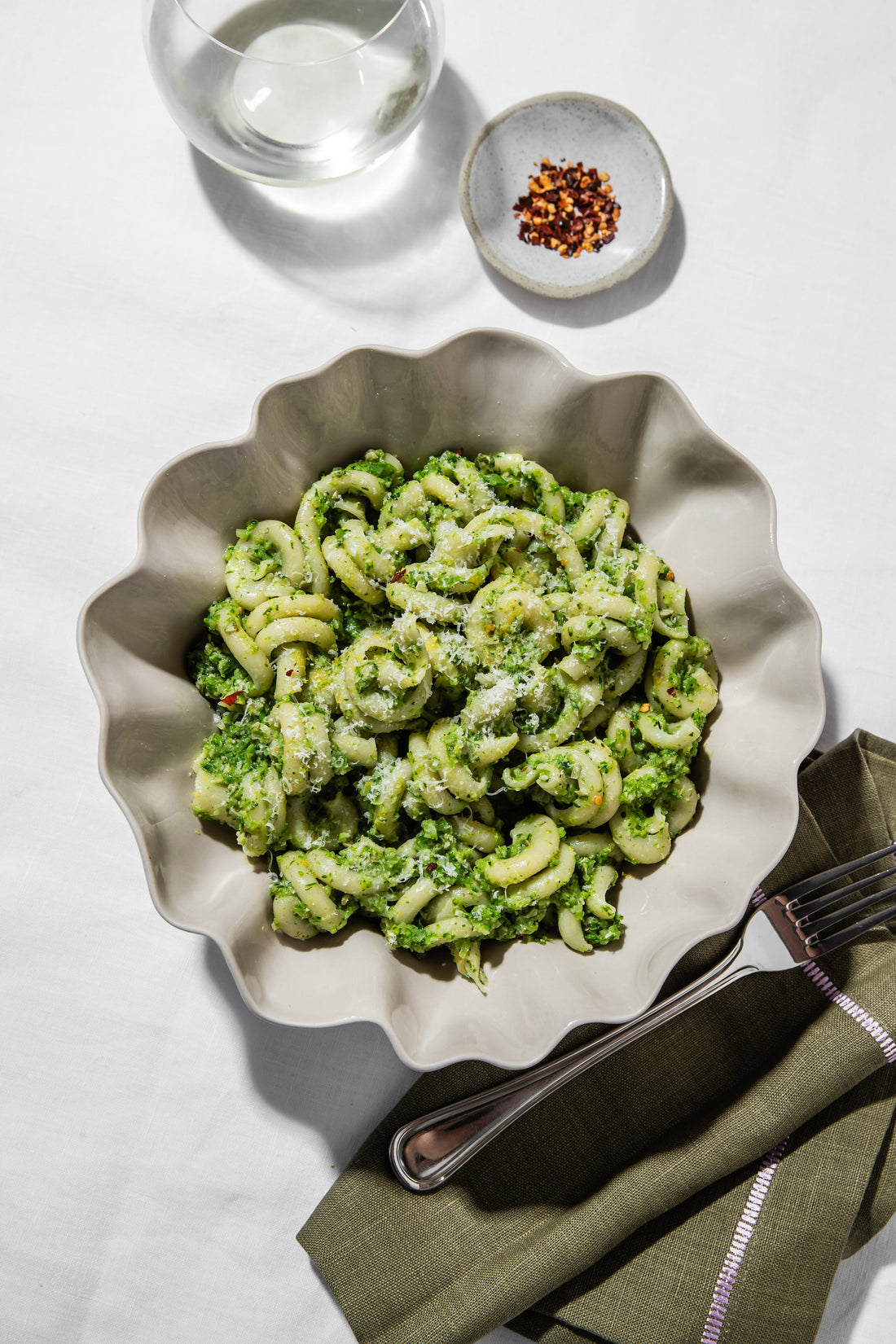 Broccoli, lemon, pepita wintertime pesto