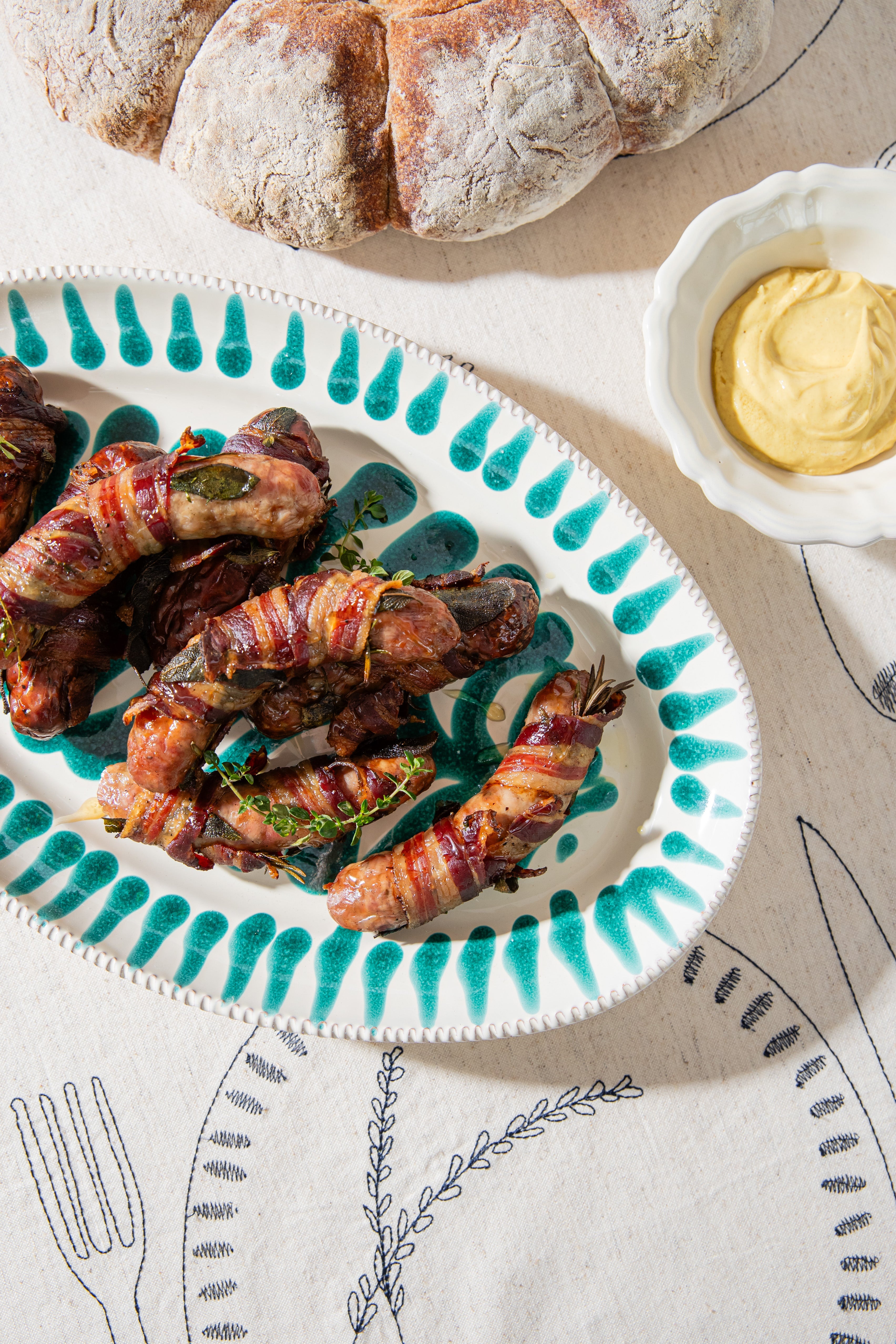Posh ‘pigs in a blanket’