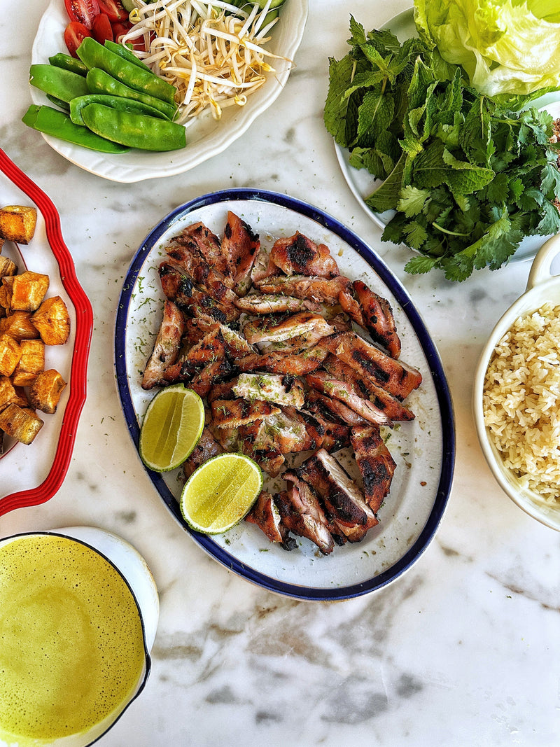 BYO yellow curry sauce and chicken