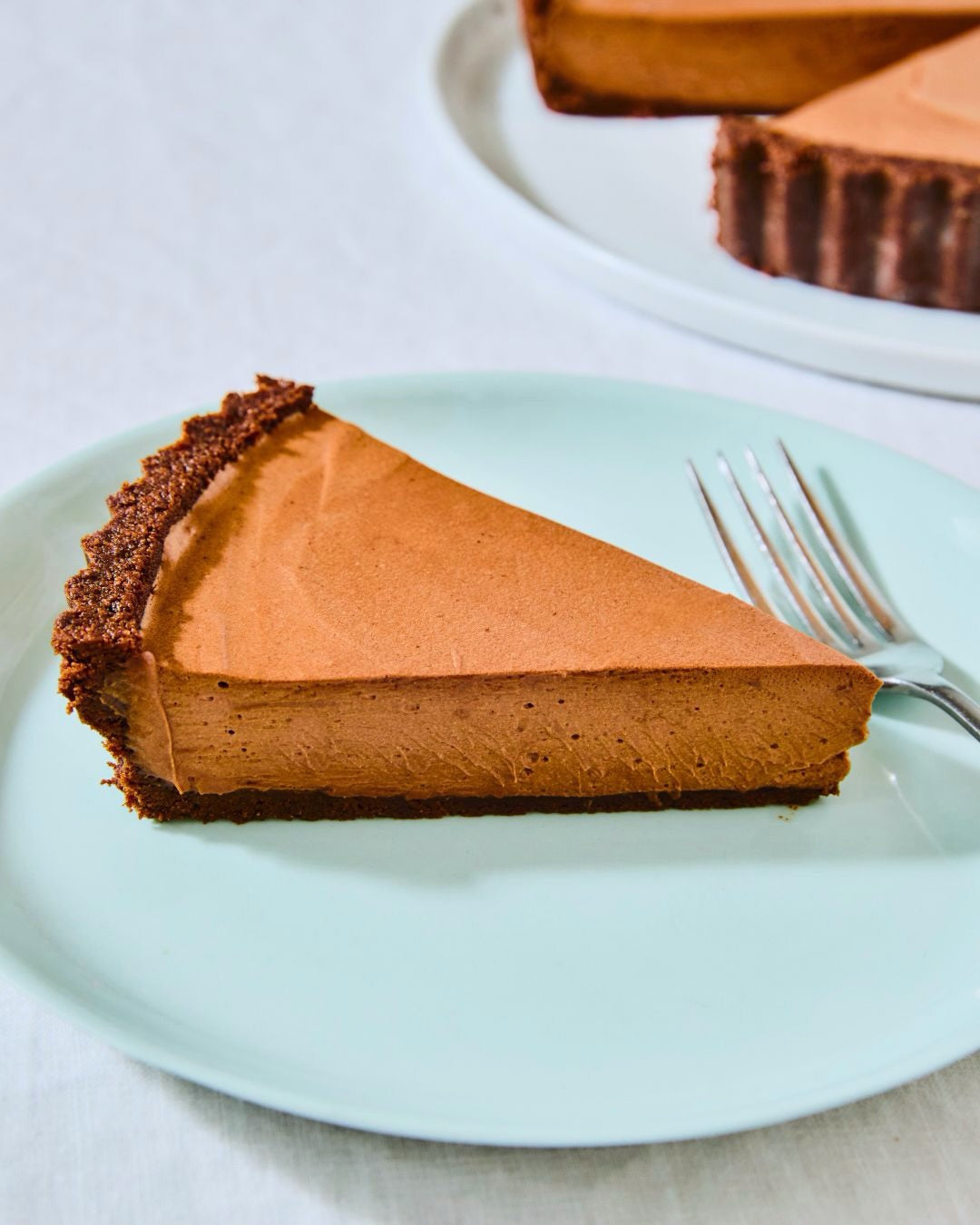 No-bake chocolate tart