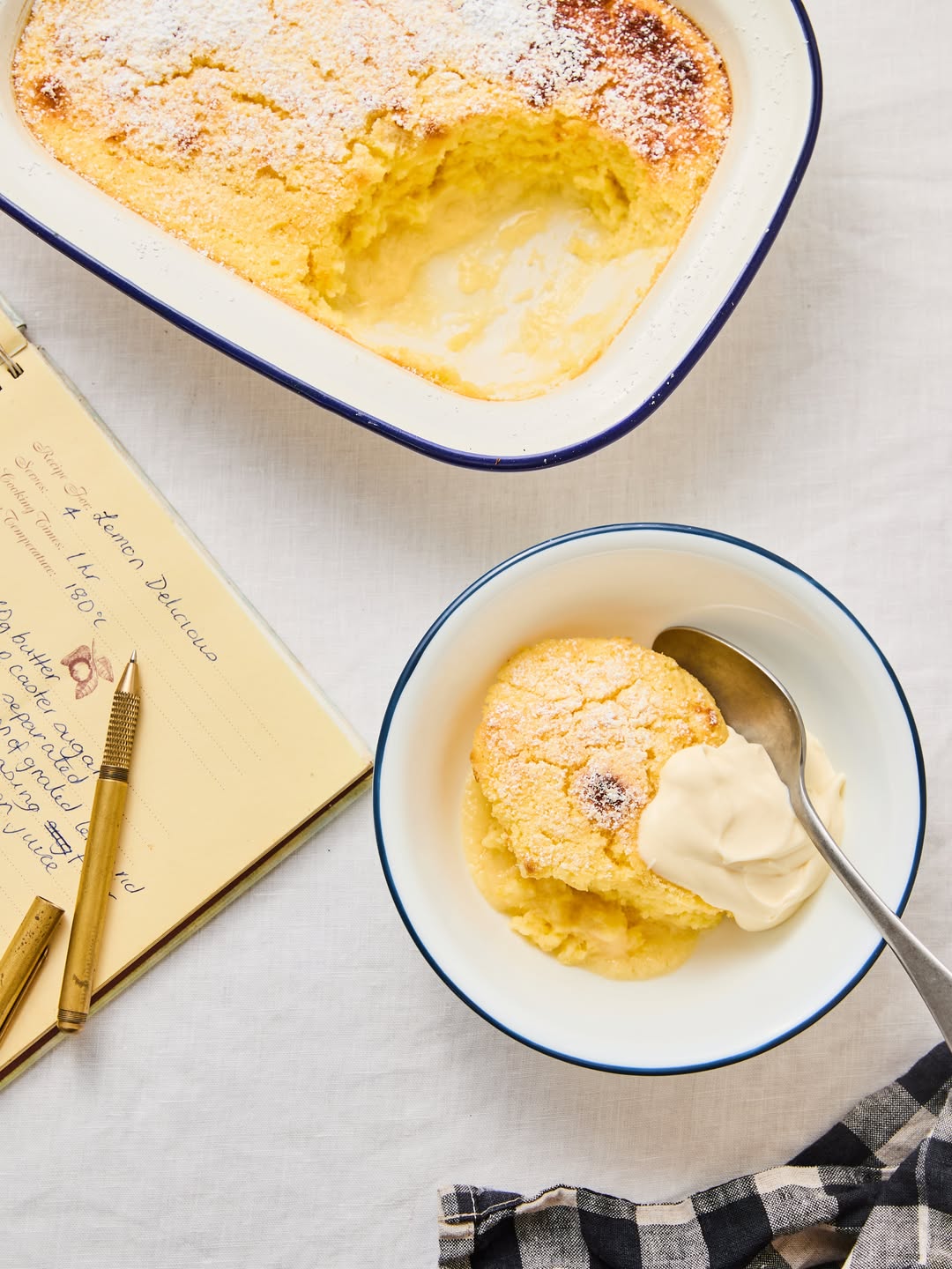 Lemon Delicious pudding